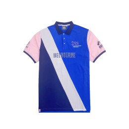 Custom-made fashion professional equestrian polo shirt with contrasting color sleeves and contrasting color shirt body Polo shirt with embroidered pony club logo equestrian competition equestrian competition equestrian team clothing P1449 Custom-made fashion professional equestrian polo shirt with contrasting color sleeves and contrasting color shirt body Polo shirt with embroidered pony club logo equestrian competition equestrian competition equestrian team clothing P1449